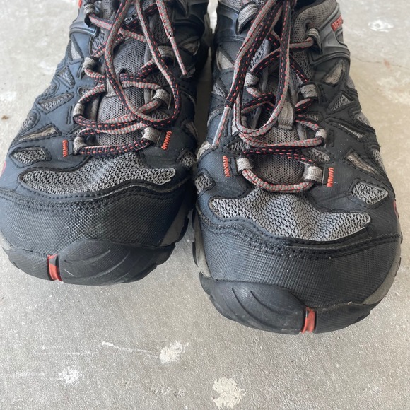 Merrell All Out Blaze Aero‎ Sport Hiking Water Shoes Mens 9.5 gray Black Red main image 6